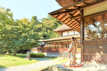 横浜 三渓園 鶴翔閣(横浜市指定有形文化財)